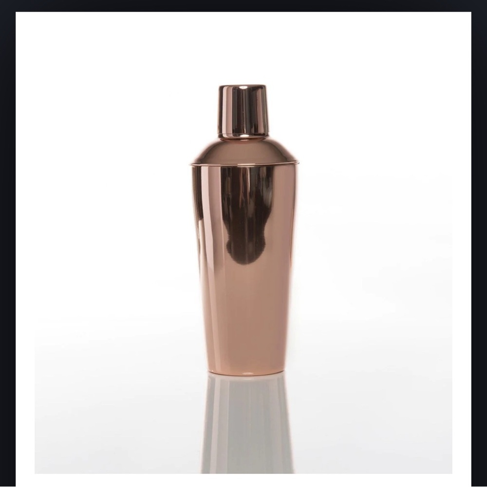 Brouk & Co. Shake ‘em up cocktail shaker in copper